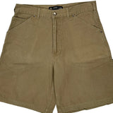 Authentic Collection Carpenter Shorts - 33W 8L Khaki Cotton