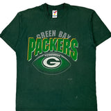 Green Bay Packers Artex Single Stitch T-Shirt - XL Green Cotton