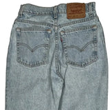 Made In USA Levis 512 Slim Fit Jeans - 28W UK 8 Light Wash Cotton