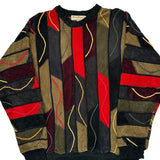 Norm Thompson Sweater - XL Multicoloured Cotton Blend