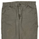 Unbranded Carpenter Trousers - 36W 30L Grey Cotton