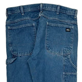 Key Carpenter Jeans - 36W 34L Blue Cotton