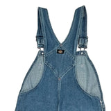 Dickies Baggy Overalls - 34W 32L Blue Denim