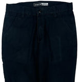 Carhartt Double Knee Carpenter Trousers - 36W 32L Black Cotton