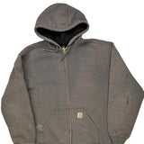 Carhartt Hoodie - XL Gray Cotton Blend