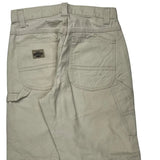 Lee Carpenter Trousers - 30W 31L Cream Cotton
