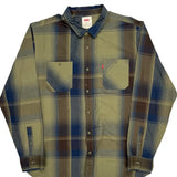 Levis Checked Flannel Shirt - 2XL Multicoloured Cotton