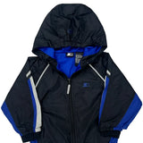 Age 4 Starter Windbreaker - Small Black Nylon