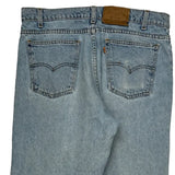550 Levis Jeans - 36W 30L Light Wash Cotton
