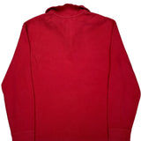 Polo By Ralph Lauren 1/4 Zip - Large Red Cotton