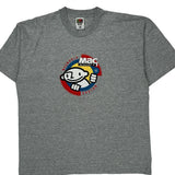 Fruit Of The Loom Graphic T-Shirt - XL Gray Cotton Blend