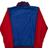 Posse Obey Varsity Jacket - Medium Blue Polyester