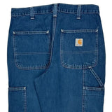 Carhartt Carpenter Pants - 30W US 8 Blue Denim