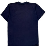 American Pride Jerzees Single Stitch T-Shirt - Medium Navy Cotton