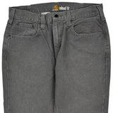 Carhartt Trousers - 34W 30L Grey Cotton