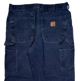 Carhartt Carpenter Pants - 32W 30L Blue Cotton