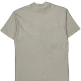 Single Stitch Old West Graphic Hanes T-Shirt - Medium Cream Cotton