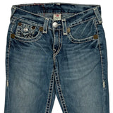 True Religion Denim Shorts - 32W 11L Blue Denim