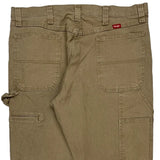 Wrangler Carpenter Trousers - 36W 32L Khaki Cotton