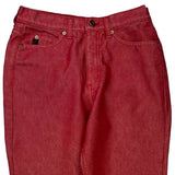 Guess Jeans - 28W UK 8 Red Cotton