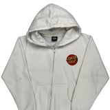 Santa Cruz Hoodie - Medium White Cotton