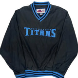 Tennessee Titans Nfl Football Windbreaker - XL Black Polyester