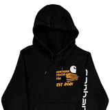 Carhartt Graphic Hoodie - Small Black Cotton