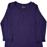 Carhartt Long Sleeve T-Shirt - Medium Purple Cotton