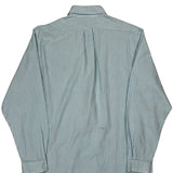 Ralph Lauren Striped Shirt - Large Blue Cotton
