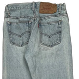 501 Levis Jeans - 28W UK 8 Light Wash Denim
