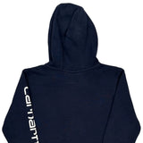 Age 7 Carhartt Hoodie - Small Navy Cotton