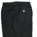 Carhartt Carpenter Pants - 30W US 6 Black Cotton