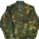 Unbranded Camo Bomber Jacket - 3XL Camo Cotton