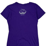 Harley Davidson Graphic T-Shirt - Medium Purple Cotton