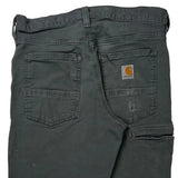 Carhartt Carpenter Trousers - 28W 31L Grey Cotton