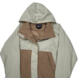 Patagonia Shell Jacket - Large Brown Nylon