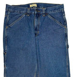 Blue Mountain Carpenter Jeans - 34W 31L Blue Denim
