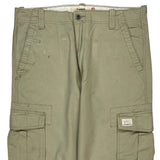 Levis Cargo Trousers - 38W 22L Beige Cotton