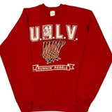 Unlv Runnin' Rebels Unbranded College Sweatshirt - Medium Red Cotton