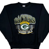 Made In USA Green Bay Packers Spectator Football Sweatshirt - XL Black Cotton