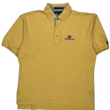 Tommy Hilfiger Polo Shirt - Large Yellow Cotton