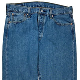 501 Levis Jeans - 34W 34L Blue Cotton