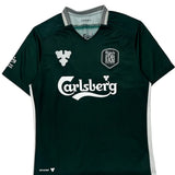 Denmark Carlsberg Football Shirt - Large Green Polyester
