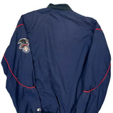Cleveland Indians Starter Mlb Baseball Jacket - XL Navy Polyester