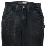 Carhartt Carpenter Trousers - 30W 32L Black Cotton