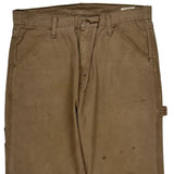 Unbranded Carpenter Trousers - 32W 30L Brown Cotton