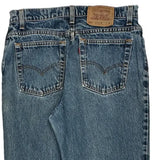 Levis 551 Jeans - 31W UK 12 Blue Cotton