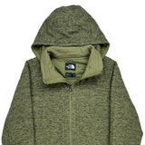 The North Face Fleece Jacket - Large Green Polyester
