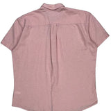 Tommy Hilfiger Short Sleeve Shirt - 2XL Pink Cotton