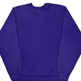 1990'S Blank Made In USA Tultex Sweatshirt - XL Purple Cotton